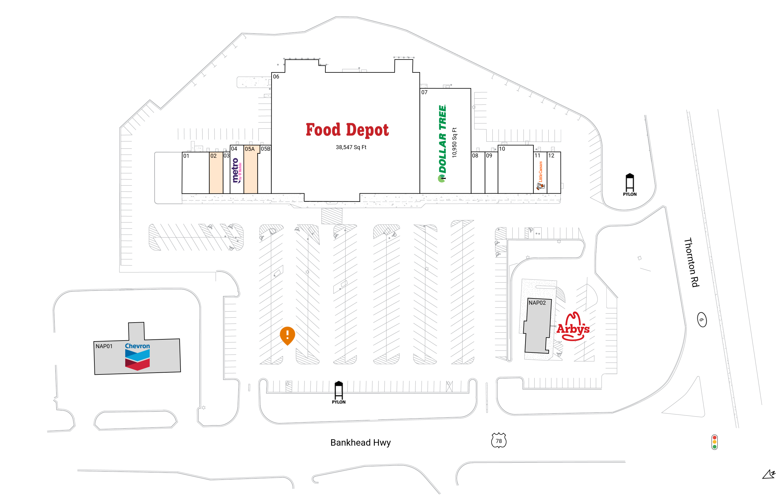 Retail Space for Lease at Sweetwater Village | Brixmor
