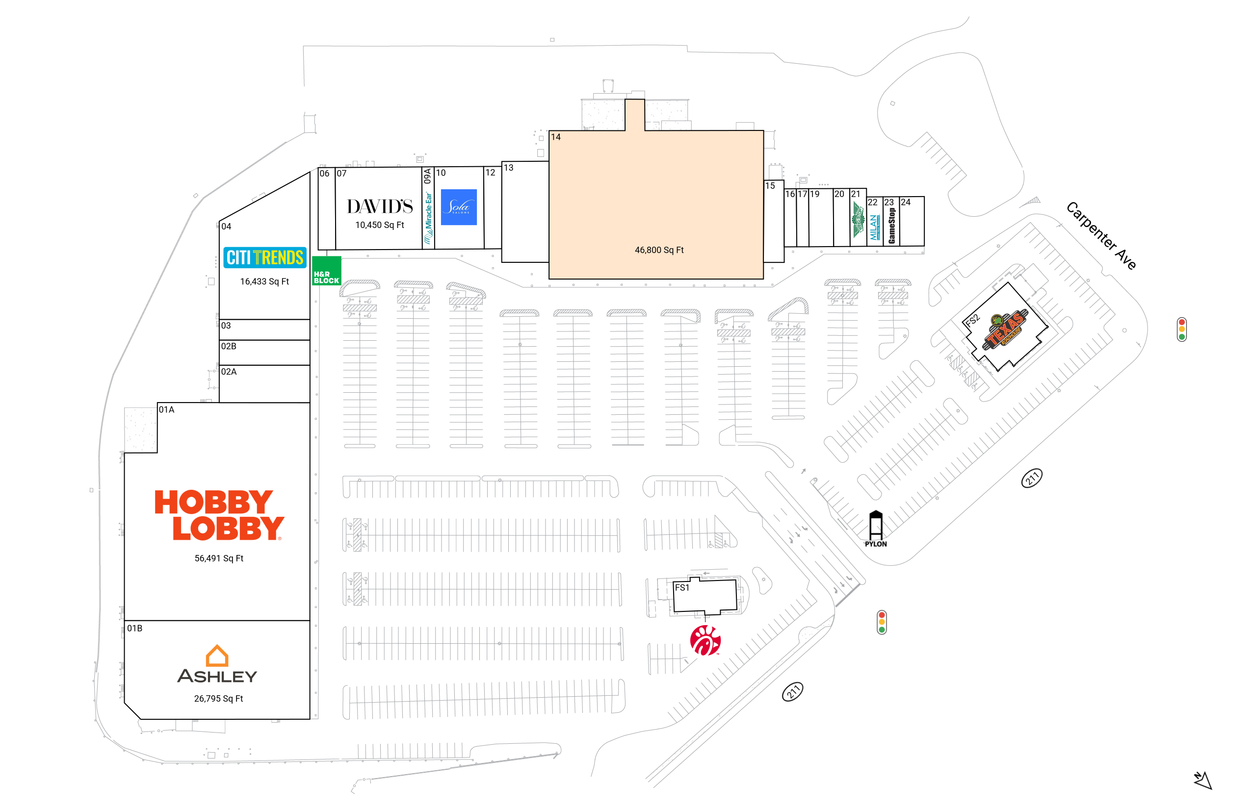 Retail Space for Lease at Wallkill Plaza | Brixmor
