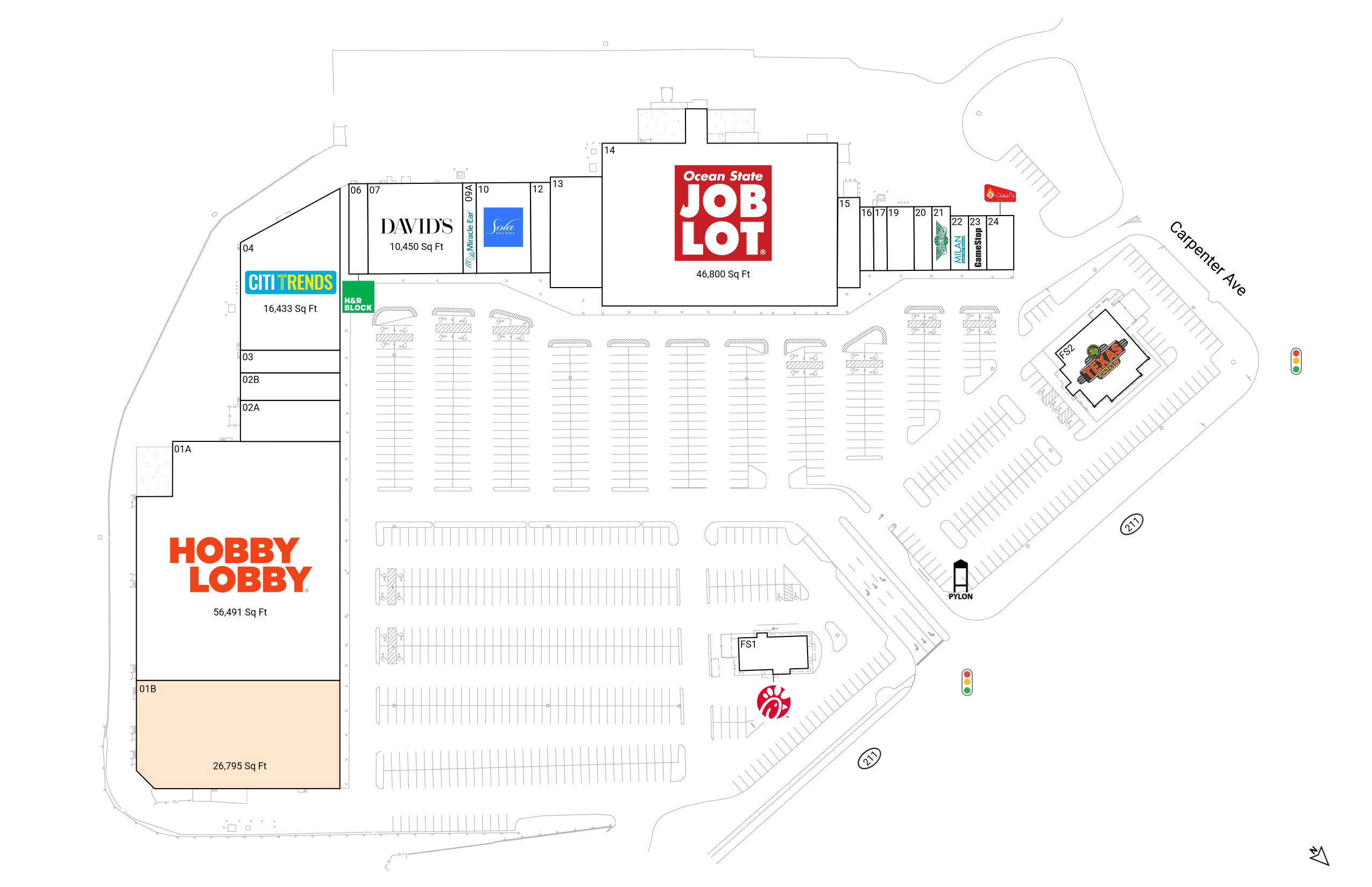 Retail Space for Lease at Wallkill Plaza | Brixmor