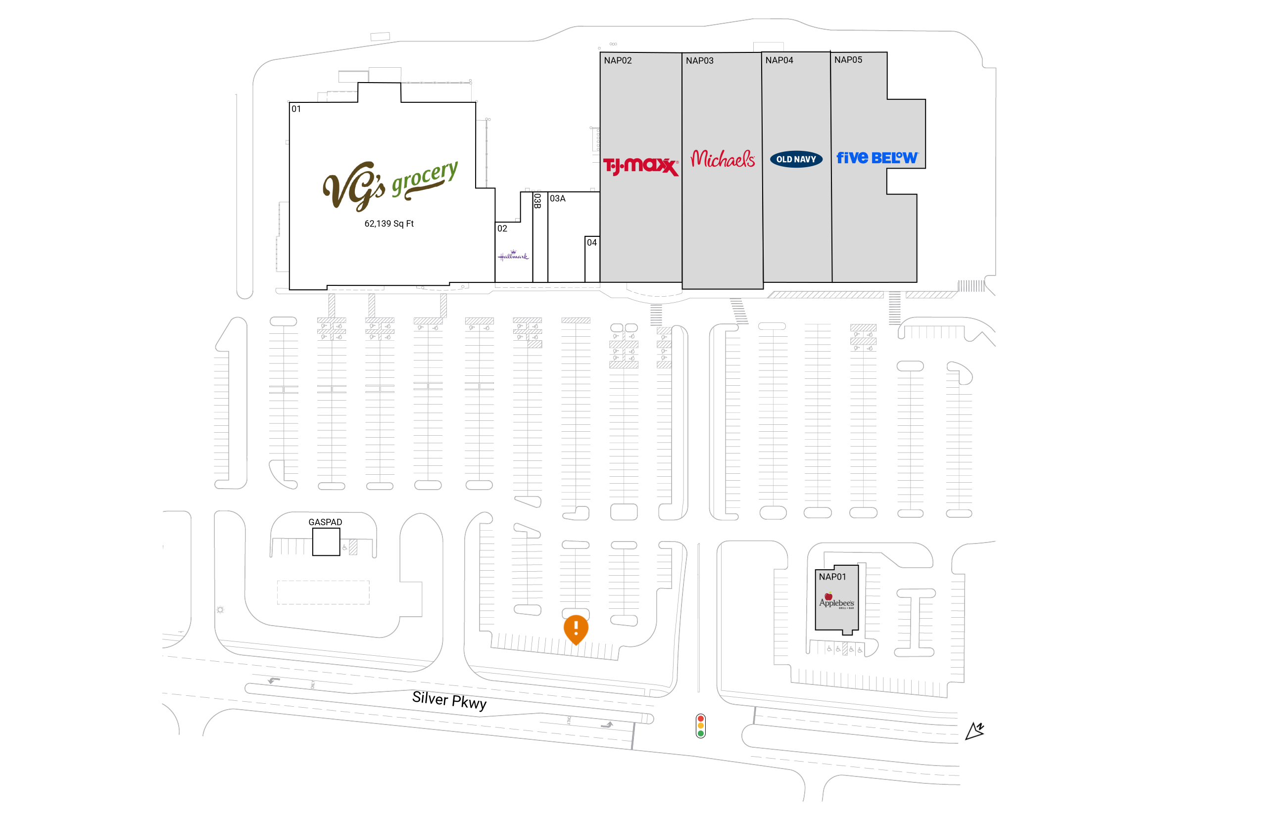 Retail Space for Lease at Silver Lake OPO 1 | Brixmor