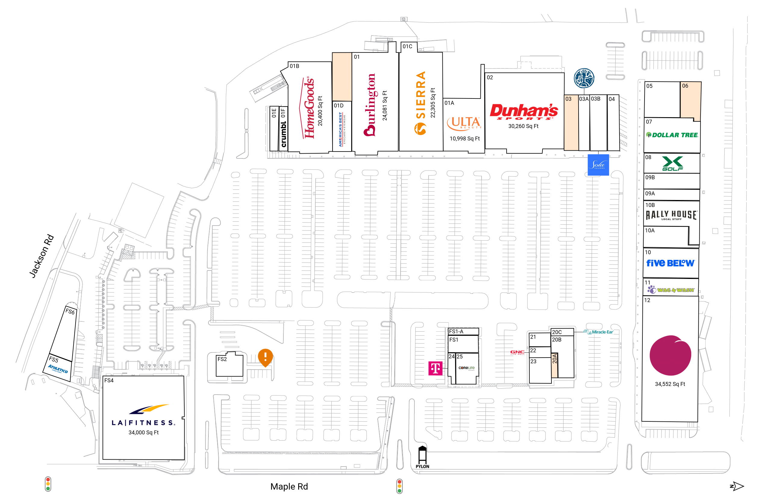 Retail Space for Lease at Maple Village | Brixmor