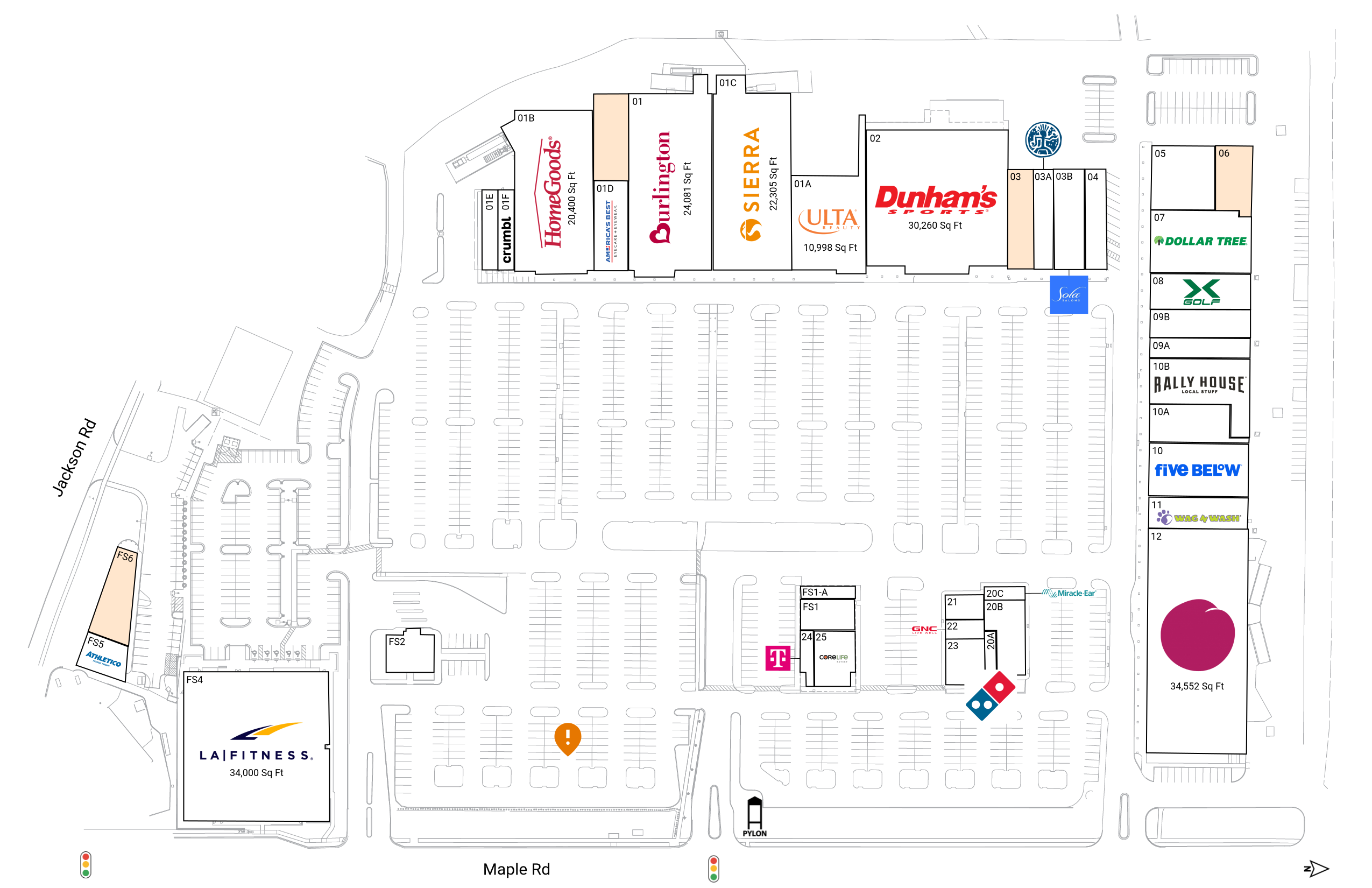 Retail Space for Lease at Maple Village | Brixmor