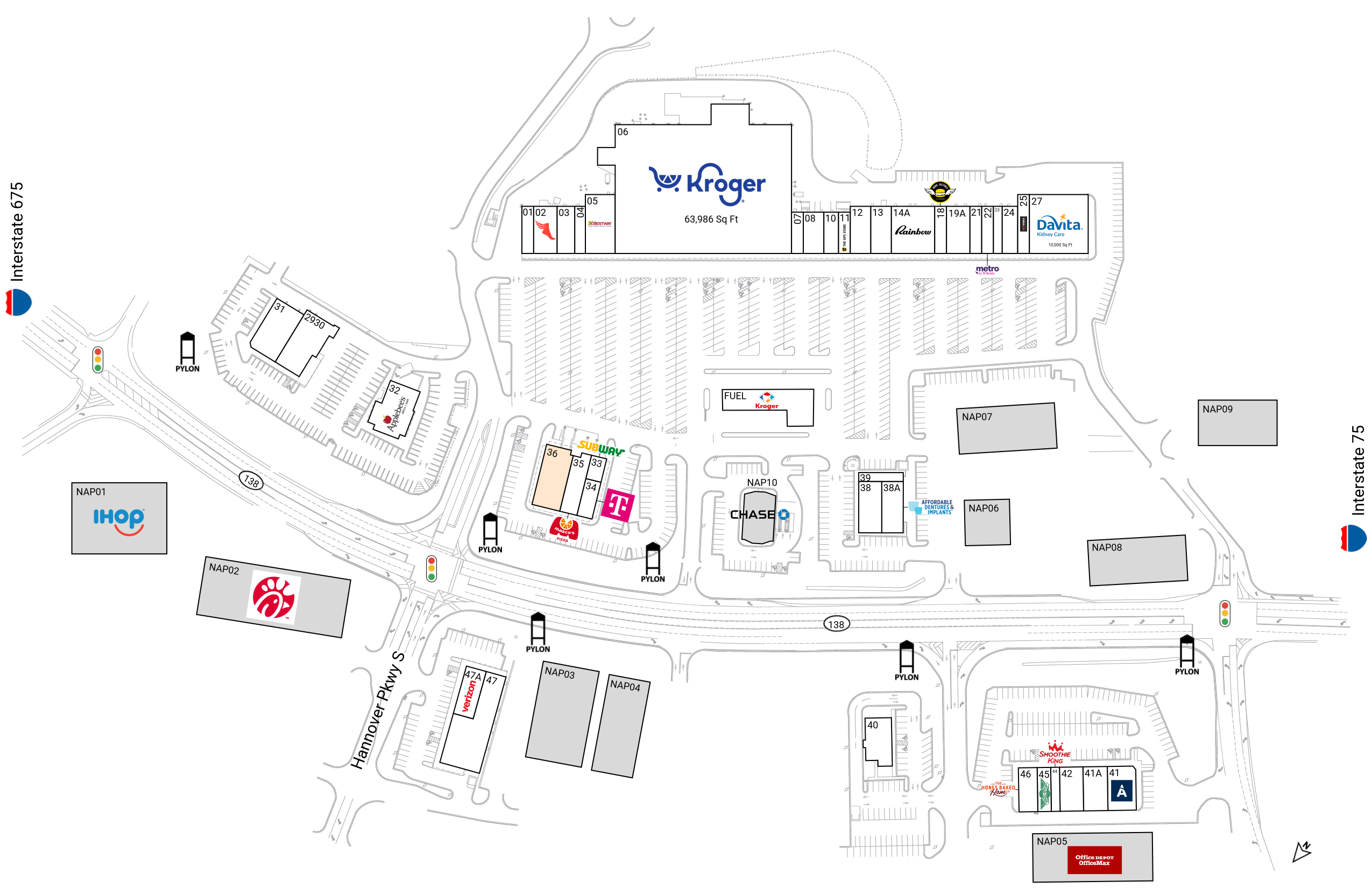 Retail Space for Lease at Stockbridge Village | Brixmor