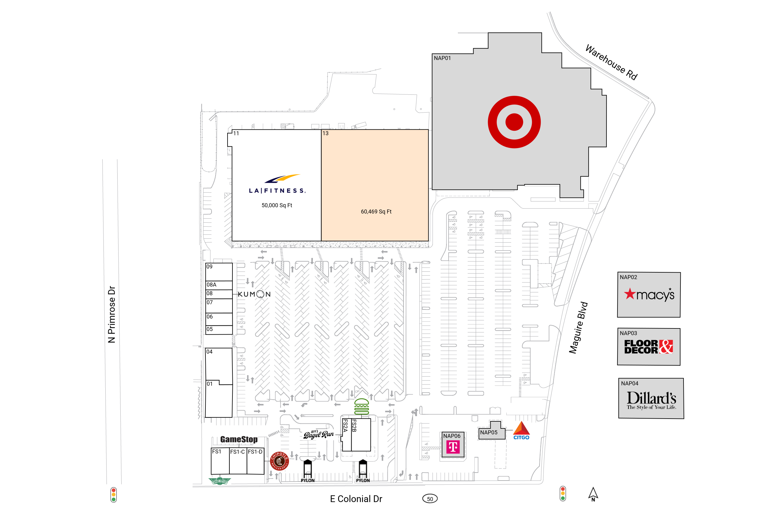 Retail Space for Lease at Colonial Marketplace | Brixmor