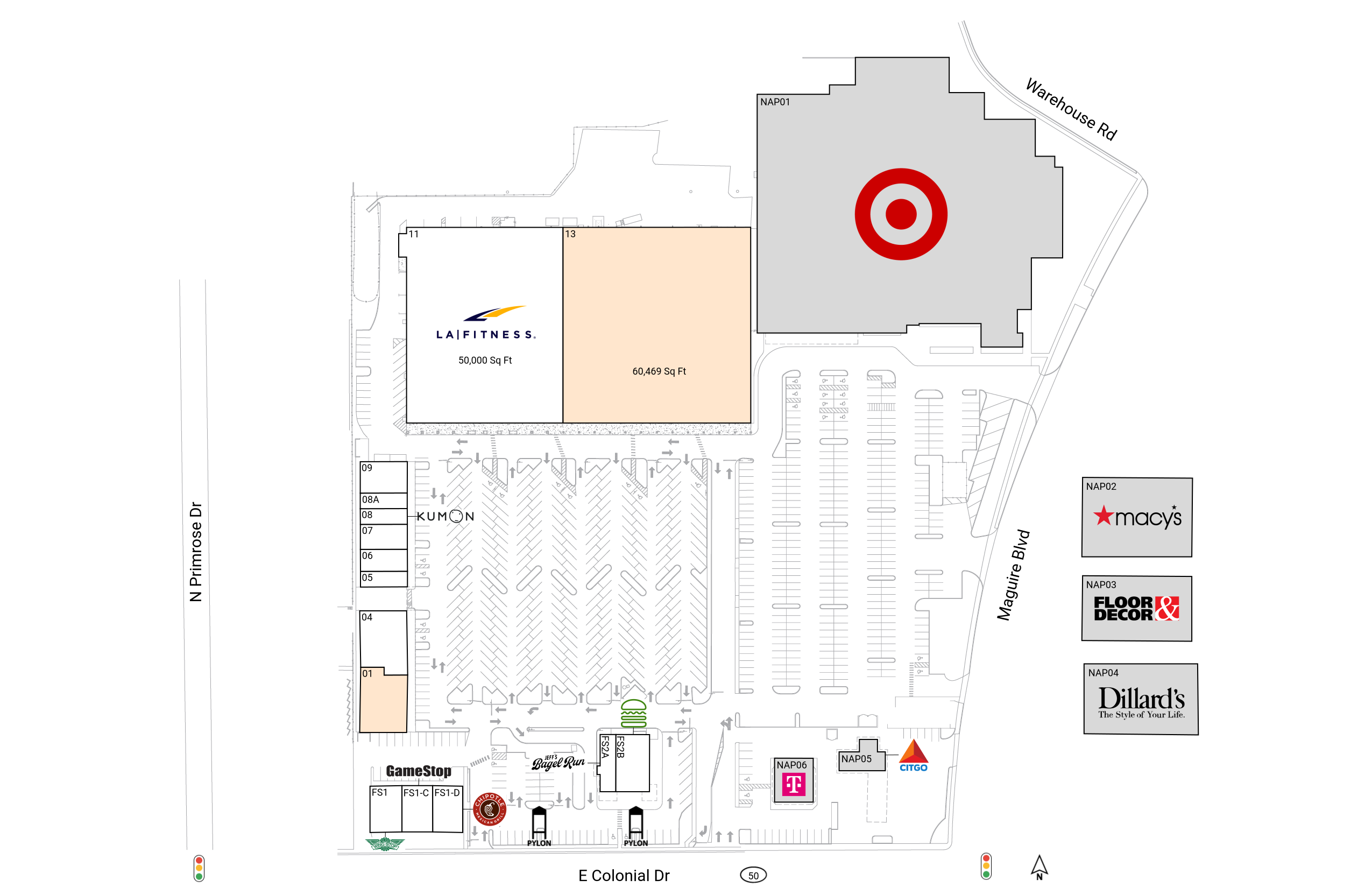 Retail Space for Lease at Colonial Marketplace | Brixmor