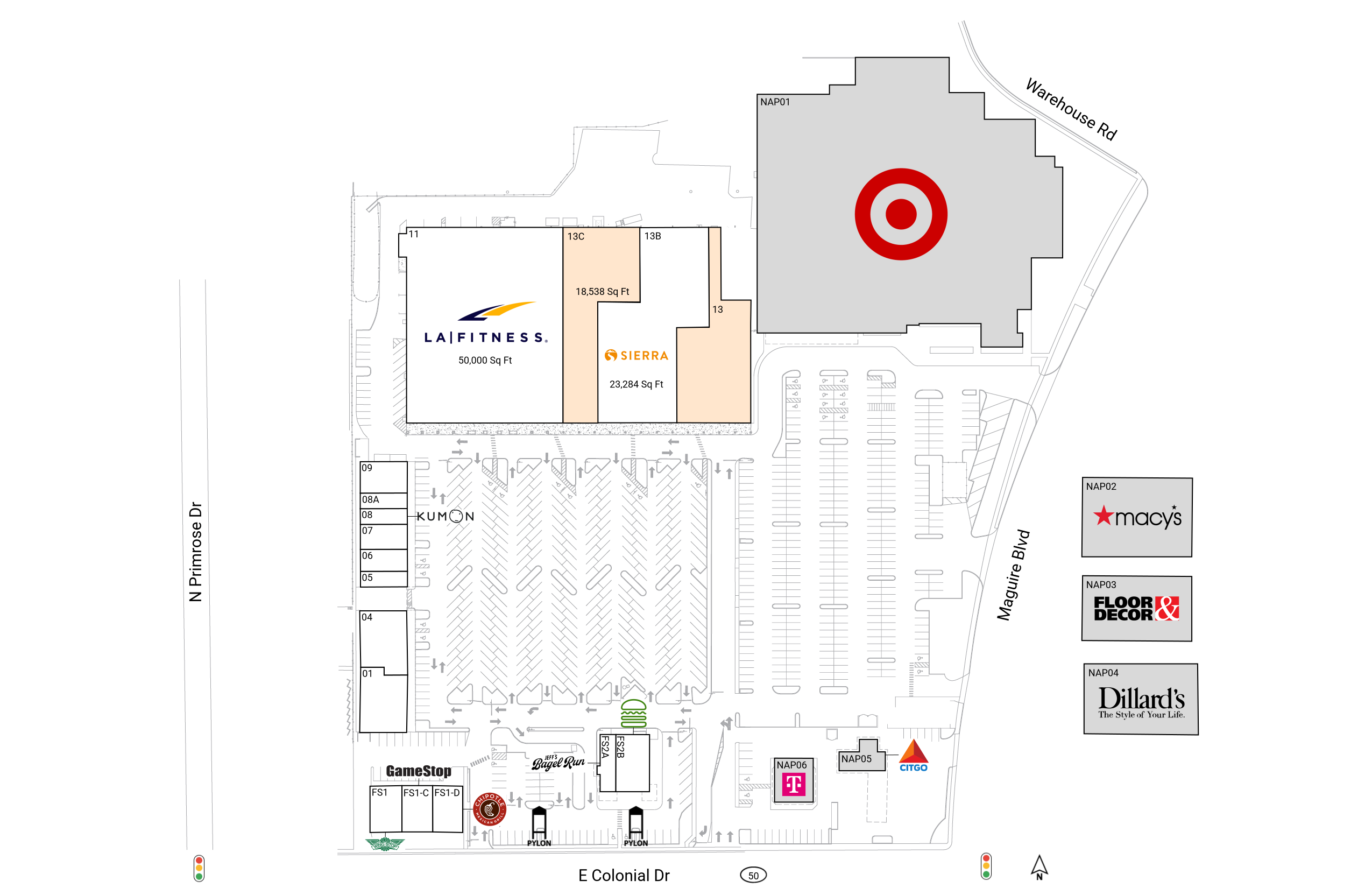 Retail Space for Lease at Colonial Marketplace | Brixmor
