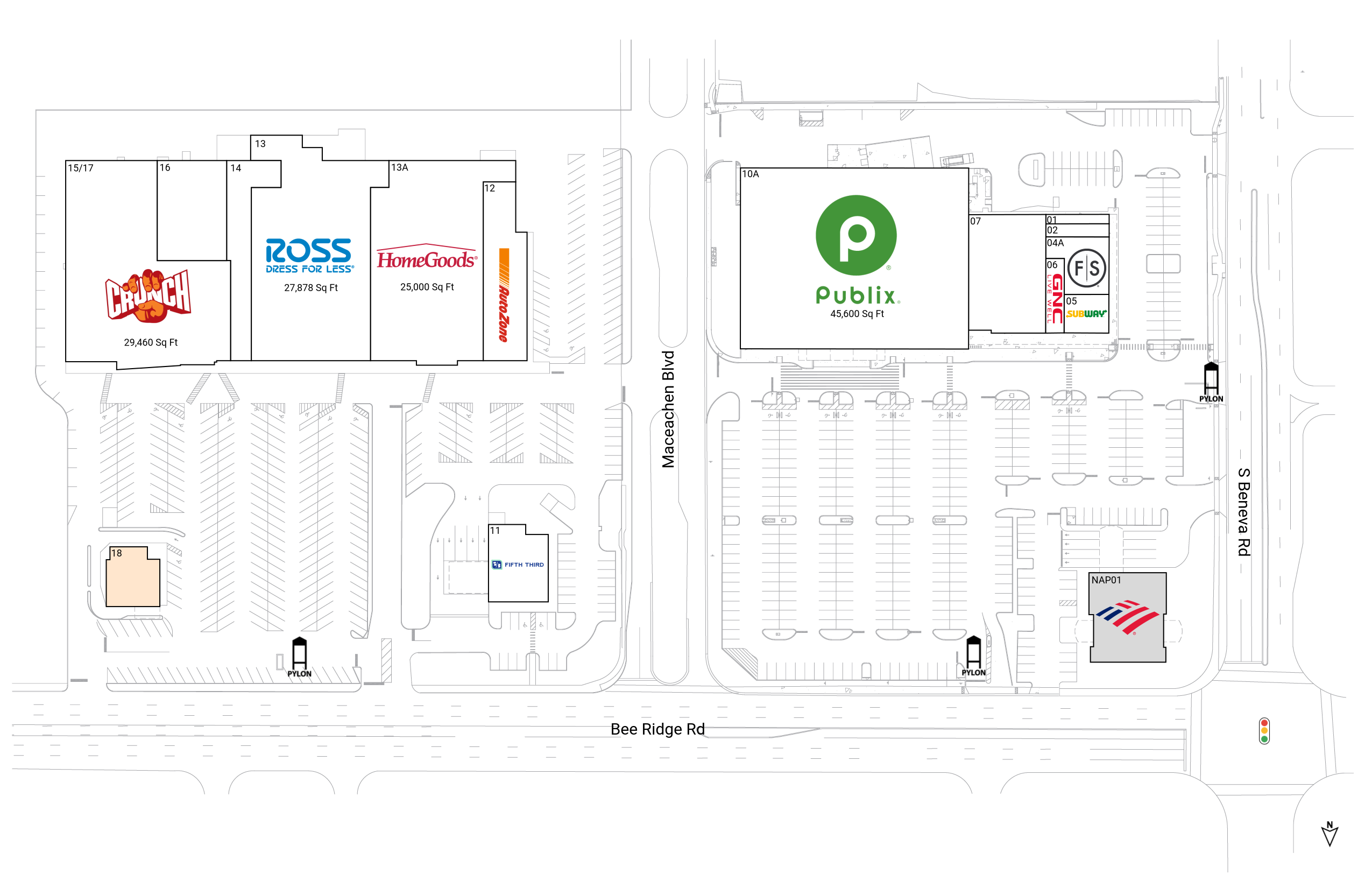 Retail Space for Lease at Sarasota Village | Brixmor
