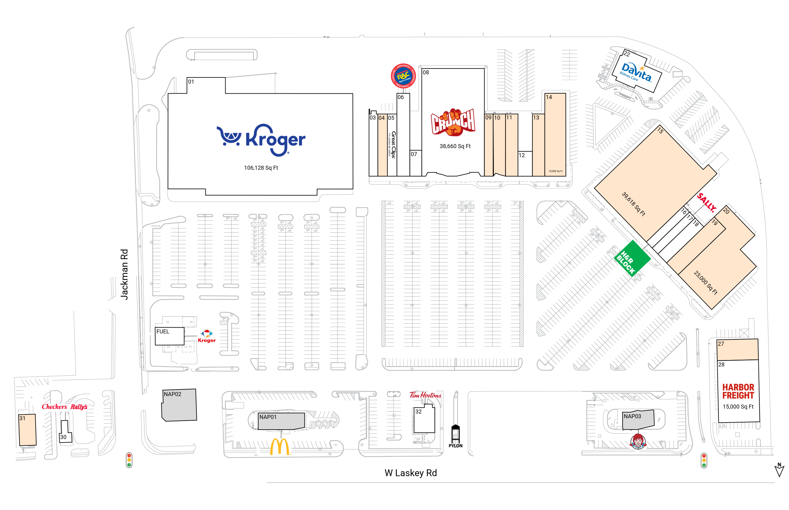Retail Space for Lease at Miracle Mile Shopping Plaza 19 | Brixmor