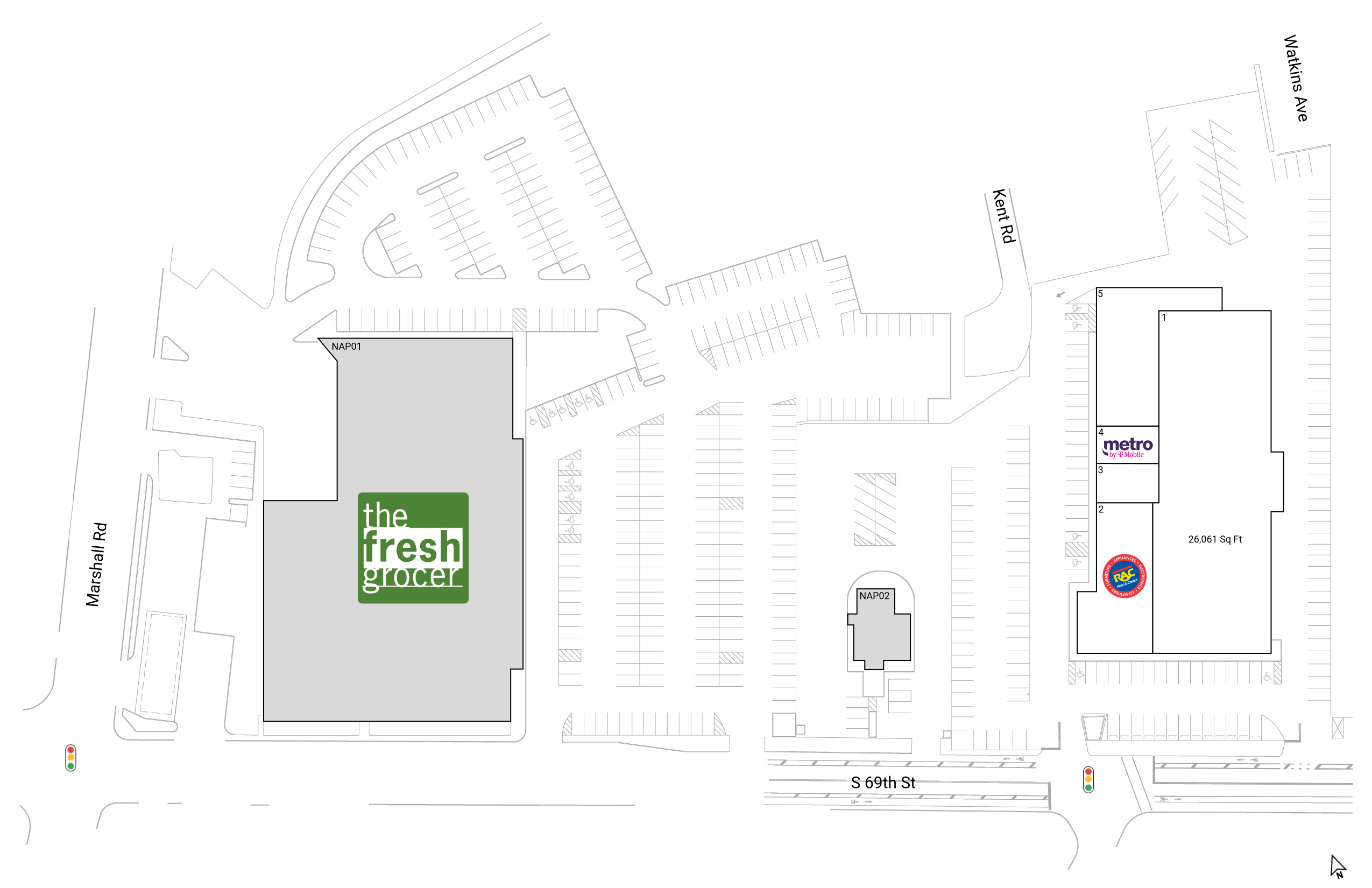 Retail Space for Lease at 69th Street Plaza | Brixmor