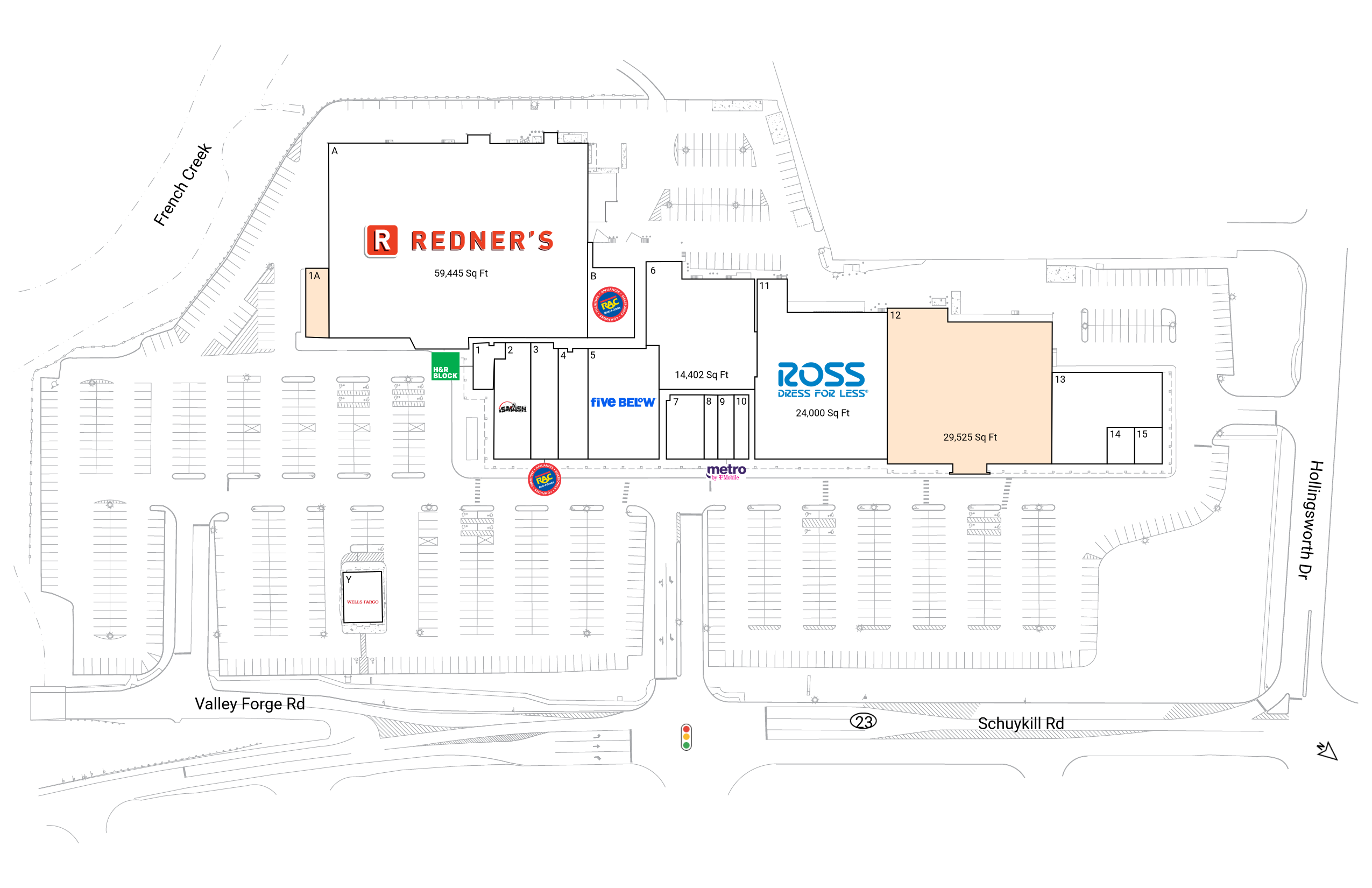 Retail Space for Lease at Shoppes at Valley Forge | Brixmor