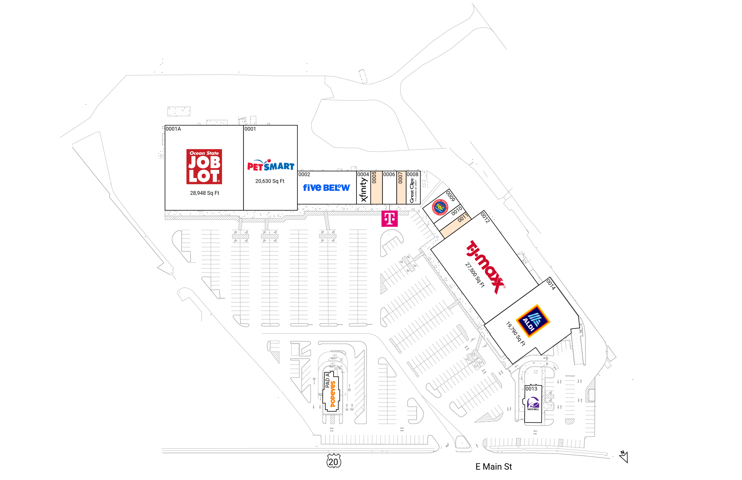 Retail Space for Lease at Westgate Plaza 0007 | Brixmor