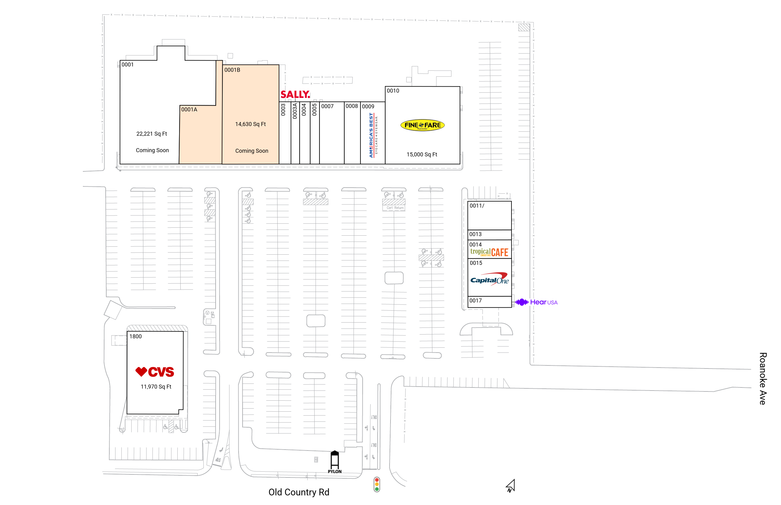 Retail Space for Lease at Roanoke Plaza | Brixmor