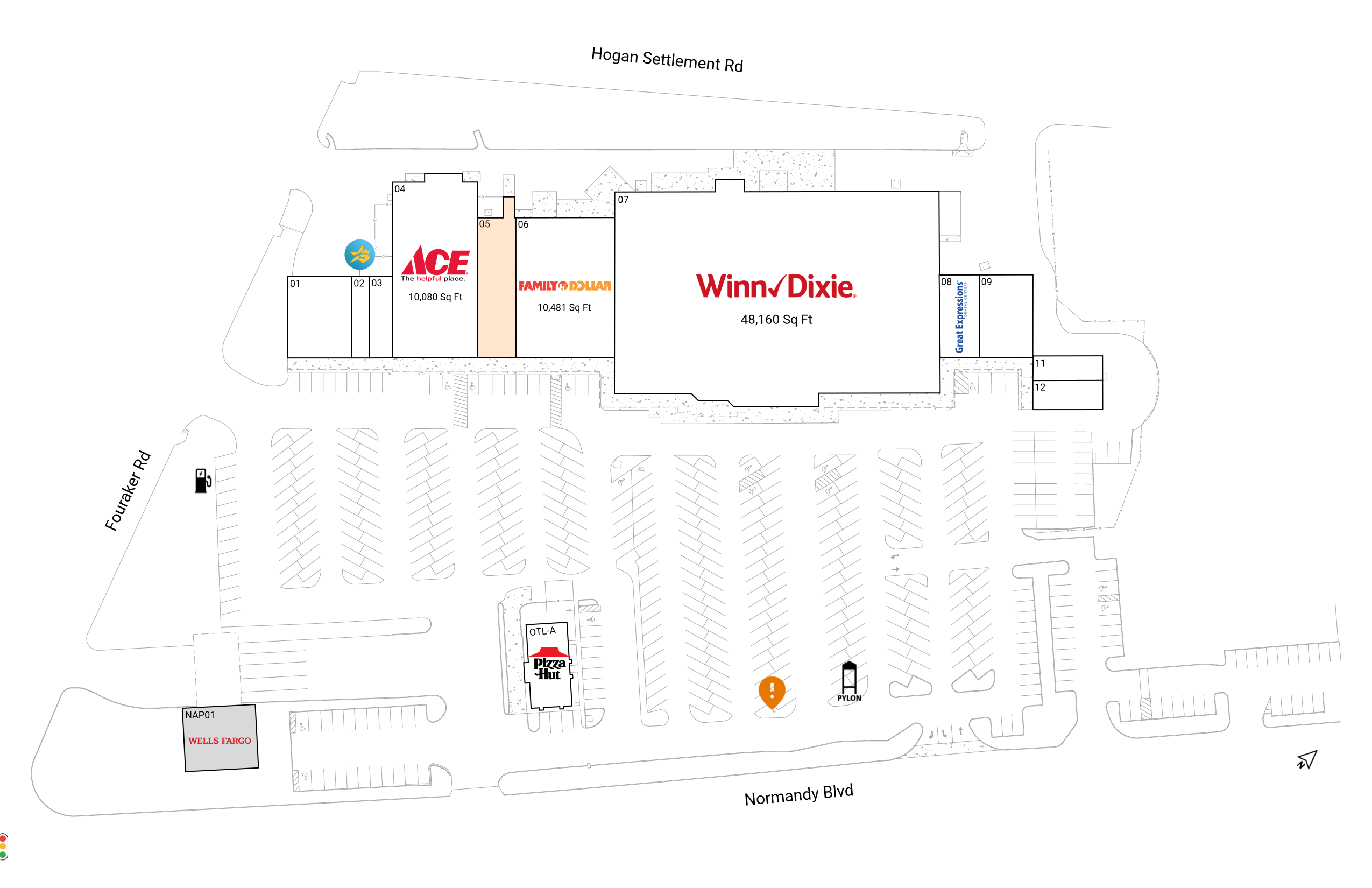 Retail Space for Lease at Normandy Square | Brixmor